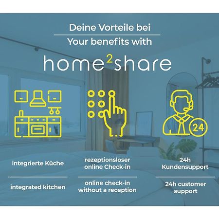 Hochwertige Studios Fuer Monteure I Home2Share Stemshorn Экстерьер фото